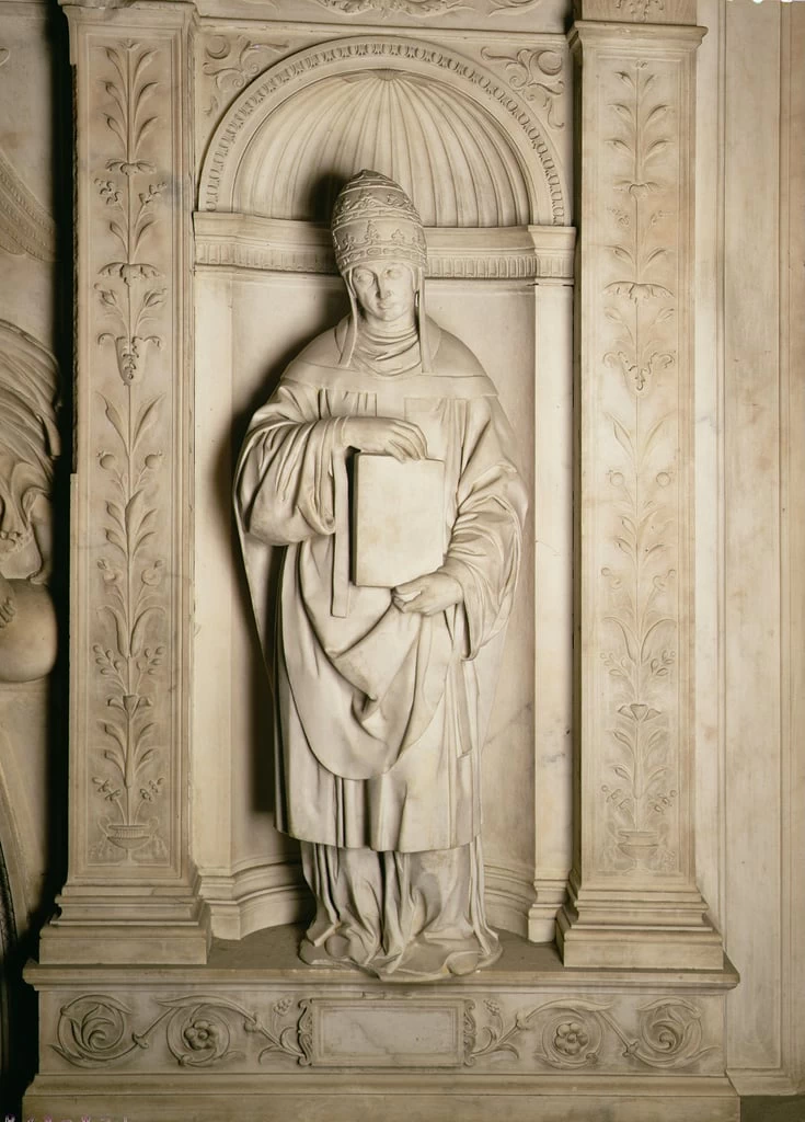 San Gregorio - altare Piccolomini, Duomo, Siena